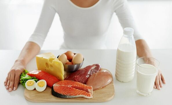 Protein foods in the diet