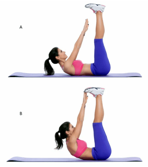 Twist with raised legs